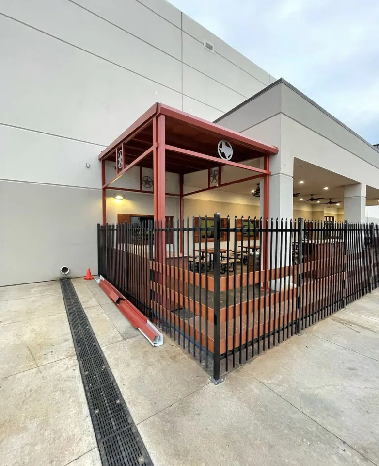 Custom outdoor structure