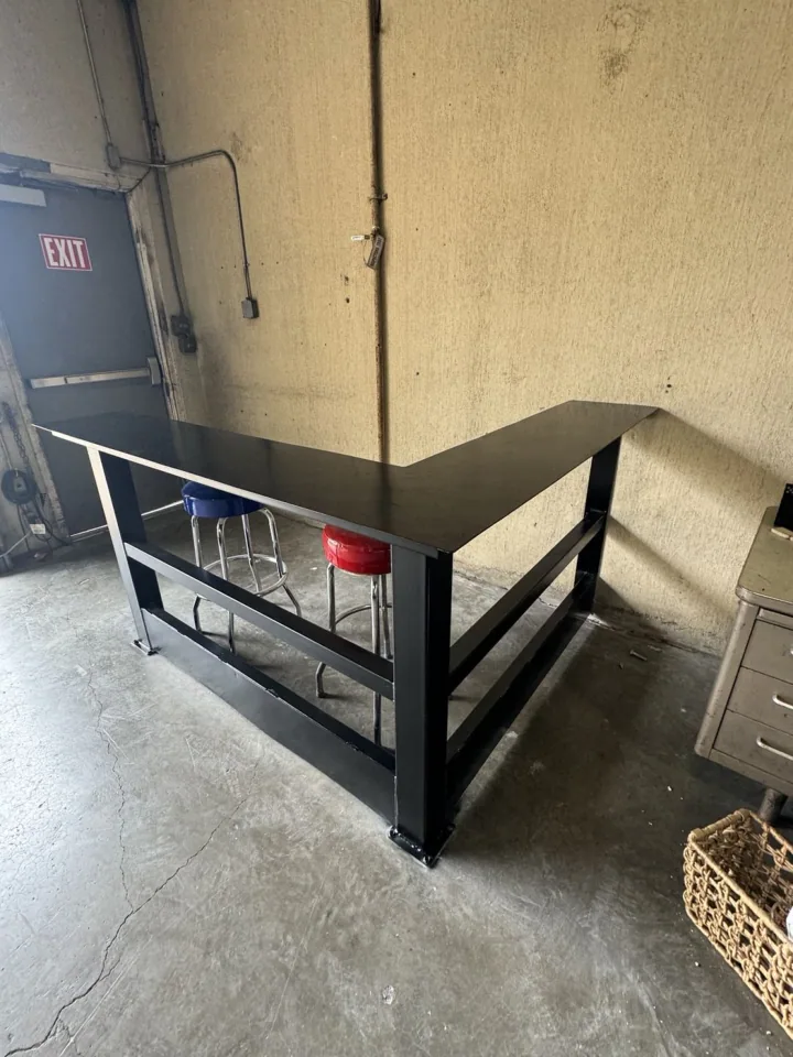 Custom metal railing